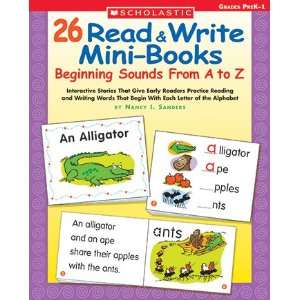 Scholastic SC 043957627X 26 Read & Write Mini books 