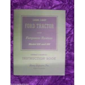   with Ferguson System 9N/2N OEM OEM Owners Manual: Ford Tractor: Books