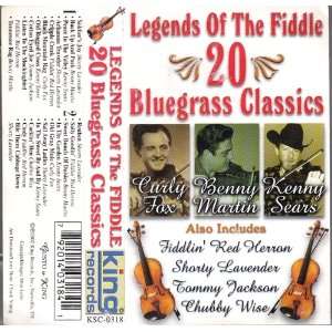  Legends of the Fiddle 20 Bluegrass Favorites Various 