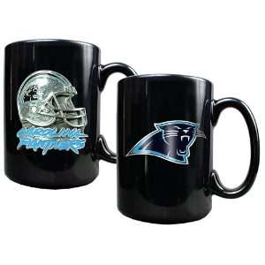  Great American Carolina Panthers Free Form Logo Coffee Mug 
