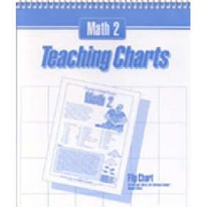 Math 2 Teaching Charts, Flip Chart for Use W/Math 2 for Christian 