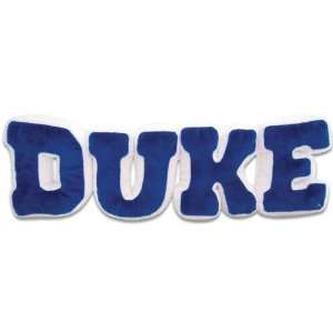 Duke Blue Devils Duke Blue Plush Spirit Name Pillow  