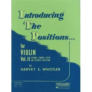   the Positions for Violin Vol 2   Second, Fourth, Sixth and Seventh