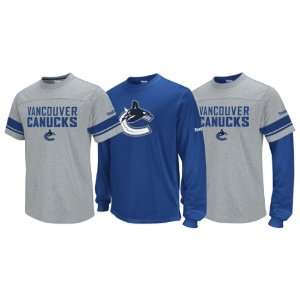  Vancouver Canucks Option II 3 In 1 Long Sleeve T Shirt 