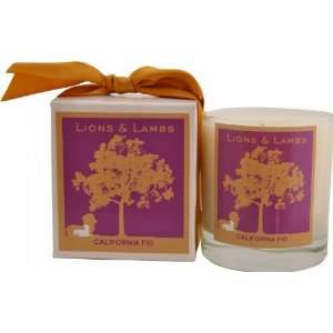   Paws 388 Lions and Lambs 12 Oz. Candle   California Fig
