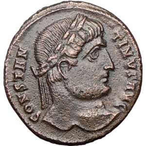  CONSTANTINE I the GREAT 324AD Authentic Ancient Genuine Roman Coin 