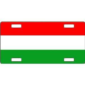 Hungary Flag Vanity License Plate