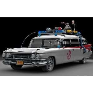  Ghostbusters Ecto1 Diecast Model Car in 118 Scale by 