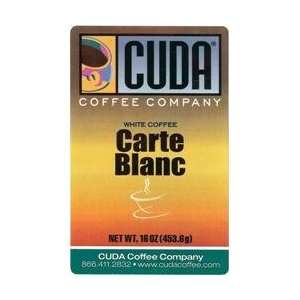 Cuda Coffee CCC 404 White Coffee Carte Blanc (1 lb.)  