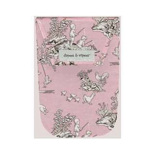   Chic and Fashionable moms, Style Pink Toile , By Diapees and Wipees