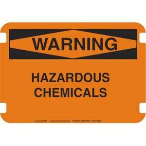 20 x 14 Standard Warning Signs  Hazardous Chemicals:  