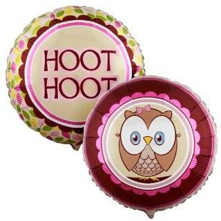  19 Owl Pink Pull String Pinata: Toys & Games