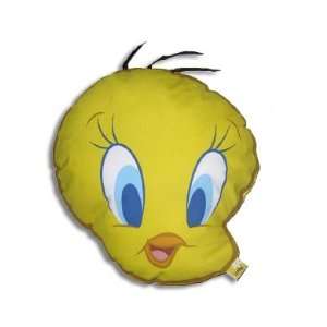  Tweety Big Face Shaped Pillow (15x14): Baby