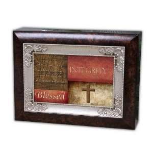   Blessed Integrity Music Box Plays How Great Thou Art: Home & Kitchen