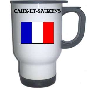 France   CAUX ET SAUZENS White Stainless Steel Mug