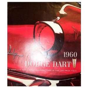  1960 DODGE DART Sales Brochure Literature Book Automotive