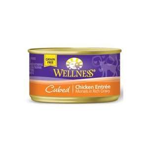  Wellness Canned Cuts Cubed Chicken EntrTe Canned Cat Food 