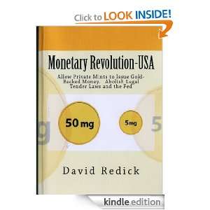 Monetary Revolution USA David Redick  Kindle Store