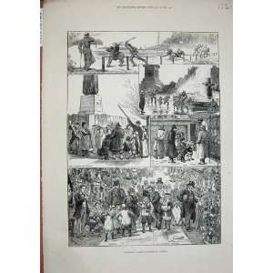   1879 Christmas London Lowther CleopatraS Needle Zoo