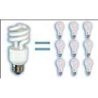 24 Pack Compact Fluorescent CFL Lamps Light Bulbs 23WW Energy 