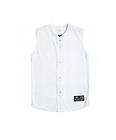  Pro Mesh Sleeveless Baseball Softball Print Team Jerseys Vest White