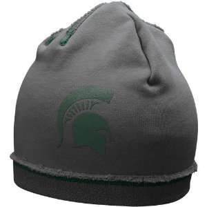  Nike Michigan State Spartans Charcoal Jersey Knit Beanie 