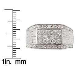   Gold Mens 1ct TDW Diamond Ring (I J, I1 I2) (Size 10)  