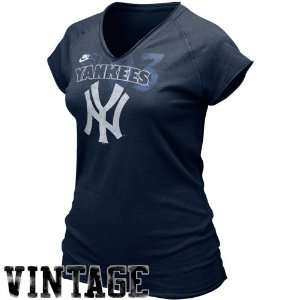   Cooperstown Bases Loaded V neck T shirt (Small)