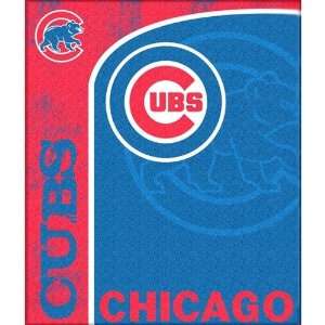  Chicago Cubs MLB Micro Raschel Blanket (50x60): Home 