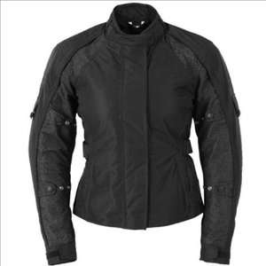  Fieldsheer Lena 2.0 Textile Motorcycle Jacket Black Women 