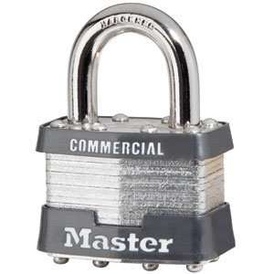    Master Lock 1DCOM Laminated Steel Padlock: Home Improvement