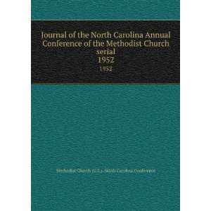   Church serial. 1952 Methodist Church (U.S.). North Carolina