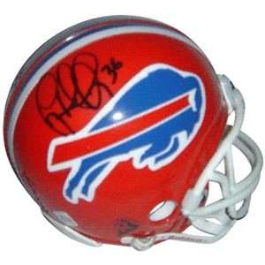  Lawyer Milloy Autographed Buffalo Bills Mini Helmet 