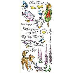 Beatrix Potter  The Tale of Jemima Puddle duck Unmounted Stamp Set 