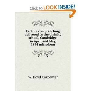 Lectures on preaching delivered in the divinity school, Cambridge, in 