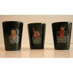 Betty Boop Set of 3 Ceramic Shooters