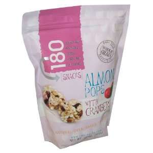 180 Snacks Almond Pops With Cranberries 17 oz Value Bag  