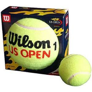  Wilson US Open Mini Jumbo Tennis Ball: Sports & Outdoors