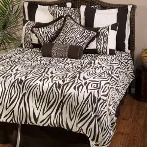    Rizzy Home BT 782 Zebra Bedding Set in Brown