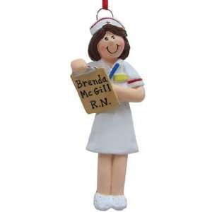  Personalized Best Nurse Christmas Ornament