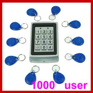 RFID Entry Metal Door Lock Access Control System+10 key  
