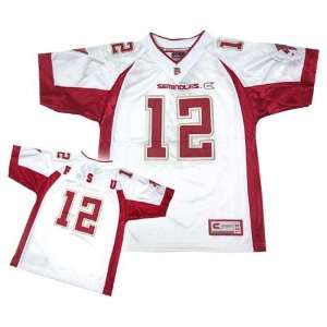  Florida State Seminoles (FSU) #12 White Youth Official 