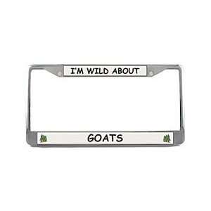  Goat License Plate Frame