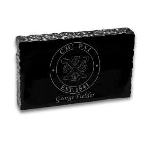  Chi Psi Marble paperweight