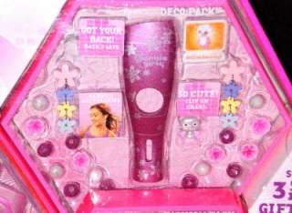 NEW BARBIE GIRLS MP3 PINK PLAYER 512MB DELUXE GIFT SET 027084483017 