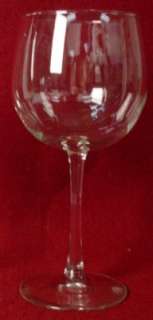 LIBBEY crystal VINA pattern BALLOON WINE GLASS  