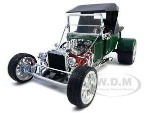 1923 FORD T BUCKET SOFT TOP GREEN 1:18 DIECAST MODEL  