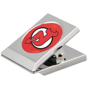  New Jersey Devils Silver Heavy Duty Magnetic Chip Clip 
