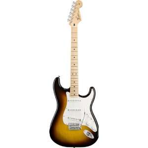  Fender Standard Stratocaster Brown Sunburst: Musical 