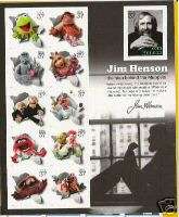 2005 JIM HENSON AND The MUPPETS 11 stamp sheet # 3944  